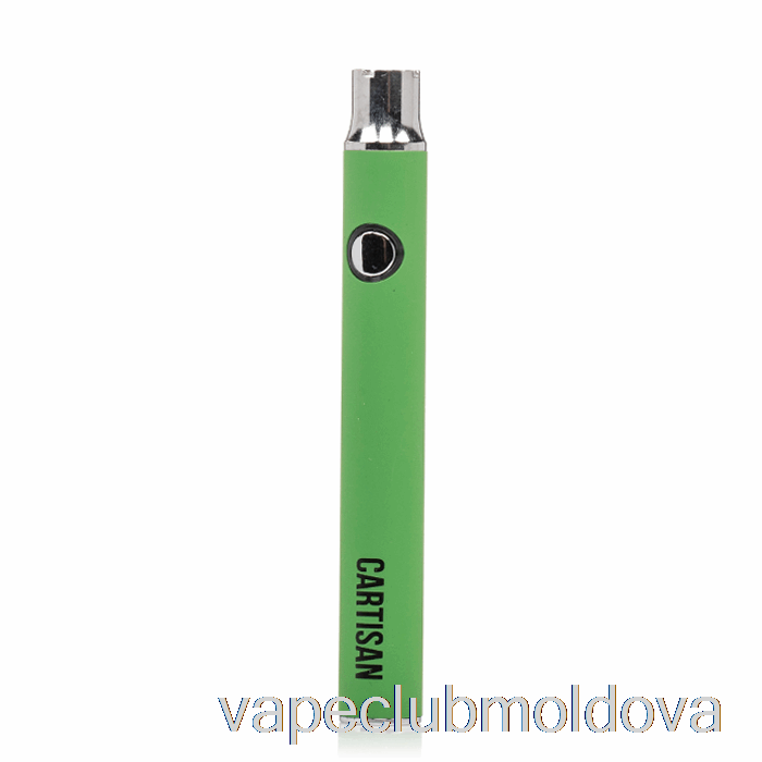 Vape Pod Kit Buton Cartisan Vv 350 510 Baterie Verde
